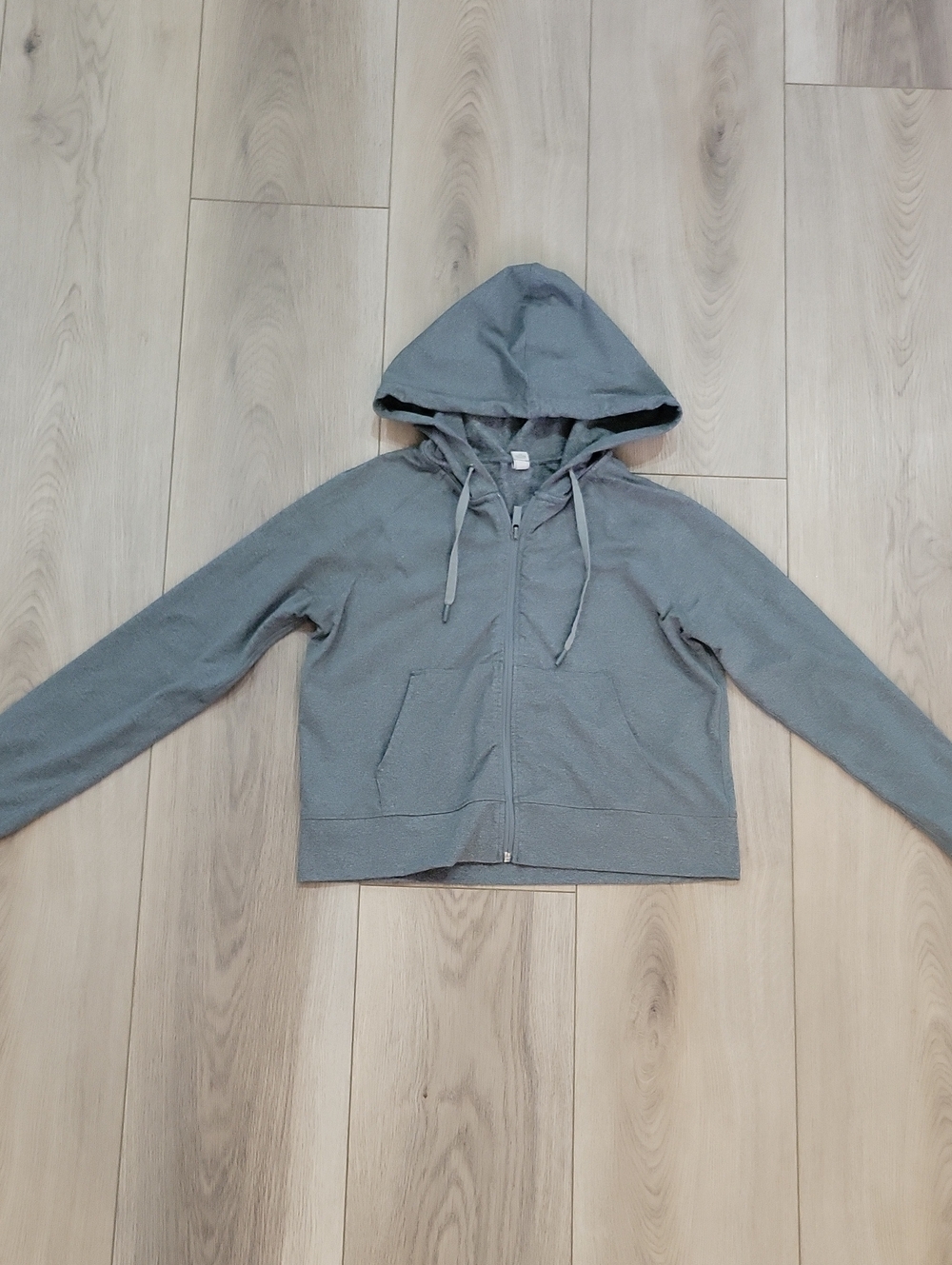 Yogalicious Women's Hooded Zip Jacket - Slate Gray